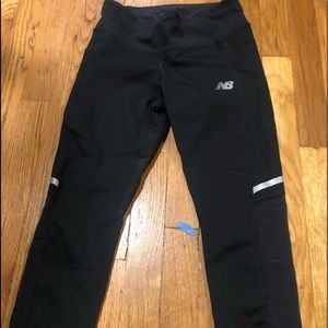 New balance tight mesh bottom legs